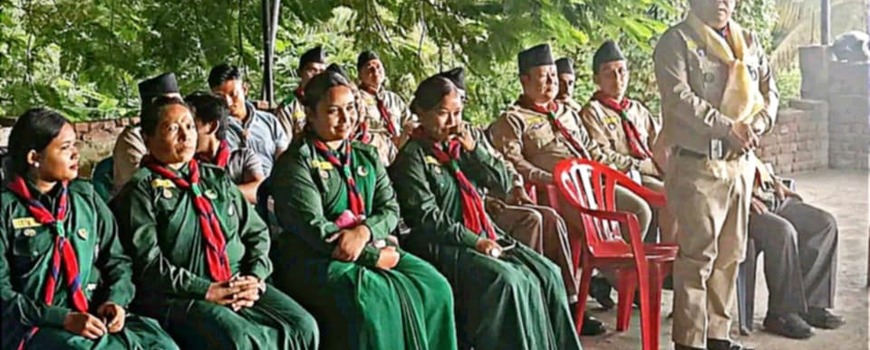 धरान स्थानीय स्काउट कार्यालयले शुभकामना आदानप्रदान कार्यक्रम सम्पन्न