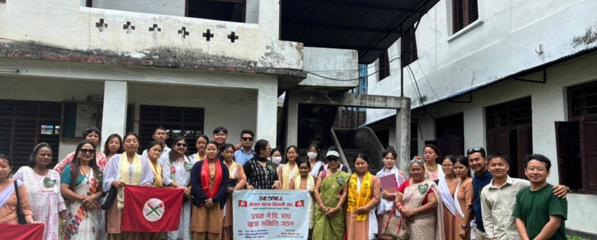नेबिसंघ महेन्द्र क्याम्पसमा छात्रा समिती गठन