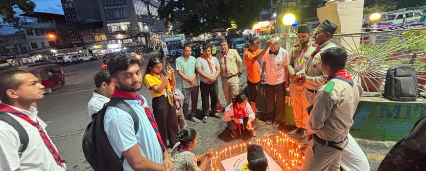 ७४औँ नेपाल स्काउट दिवसको पूर्वसन्ध्यामा दीप प्रज्वलन कार्यक्रम सम्पन्न