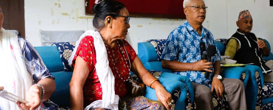 जर्बजस्ती घेराबारा गरेर बहुसाँस्कृतिक पार्क बनाउन लागेको भन्दै स्थानीयले विरोध