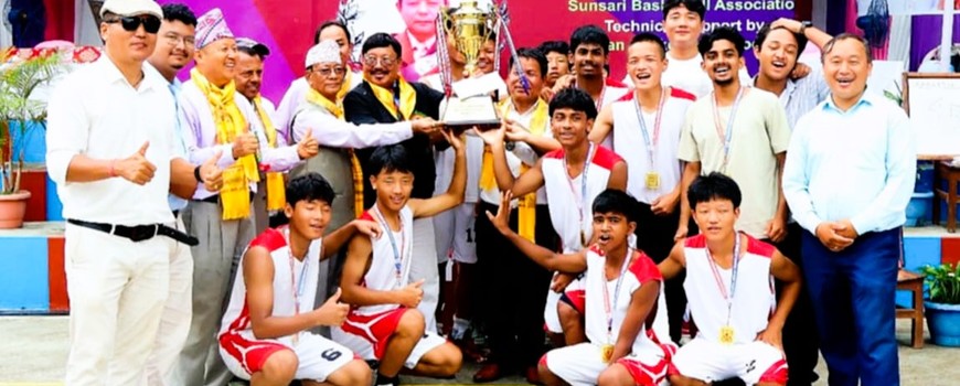 सुनाखरि स्कुलले जित्यो चौथो मेजर श्रवणकुमार मेमोरियल डिपो बास्केटवलको उपाधी