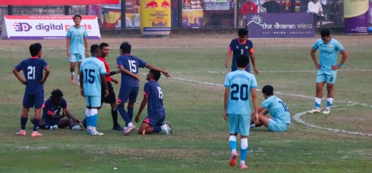 उद्घाटन खेलमा आयोजक धरान विजेयी