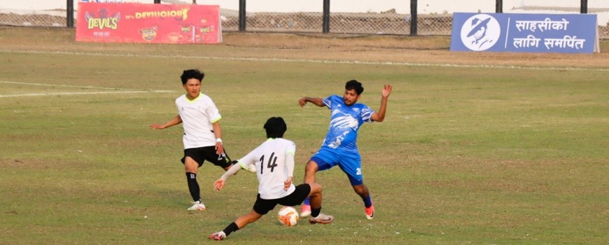 भुटानलाई हराउदै झापा-११ क्वटरफाइनल प्रवेश