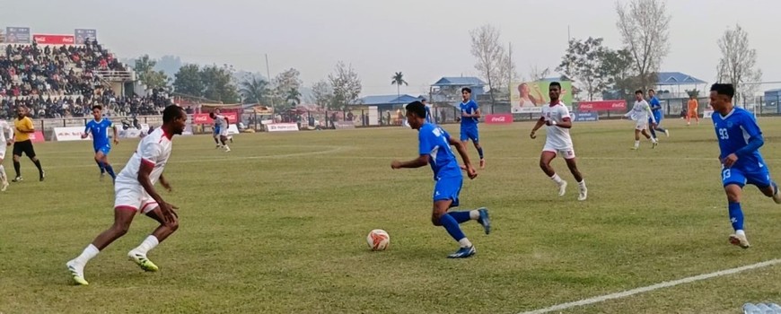 नेपाल पुलिस क्लबलाई हराउदै चर्च ब्वाइज सेमिफाइनल प्रवेश