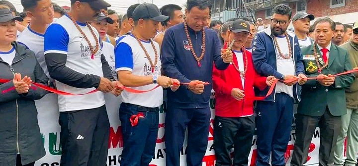 चौथो गोर्खा ट्रेलब्लेजर दौड प्रतियोगिता धरानमा सम्पन्न