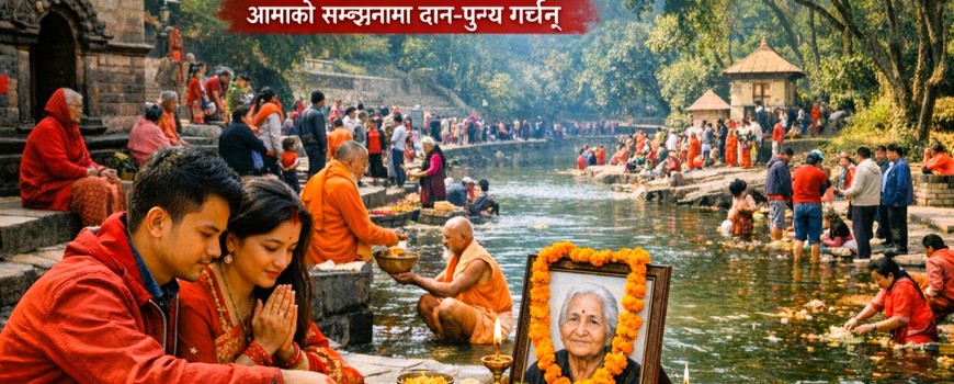 आज मातातीर्थ औंसी अर्थात ‘आमाको मुख हेर्ने दिन’